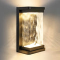 Outdoor Wall Lantern Matte Black 3000K