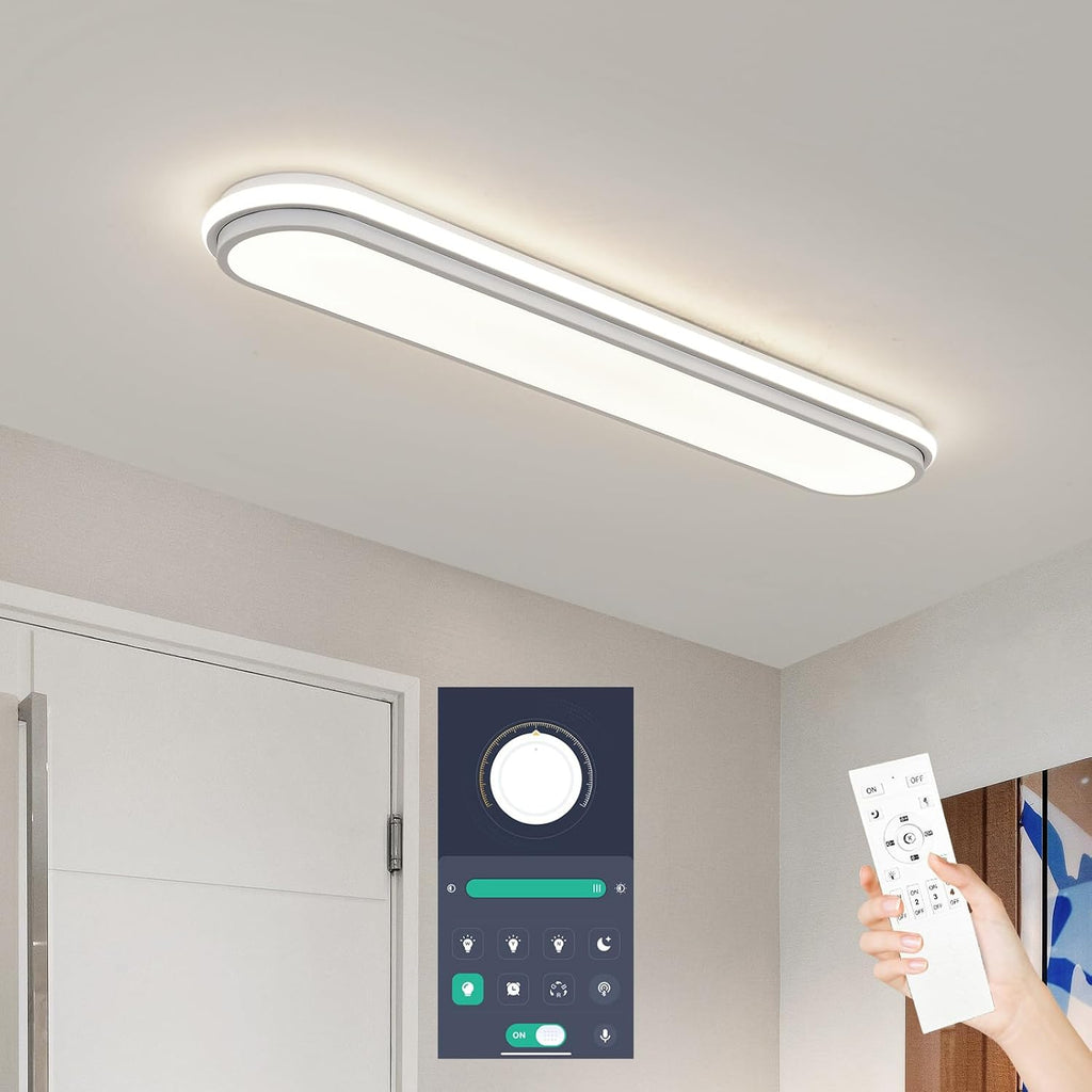 Linear LED Flush Mount Ceiling Light 55W