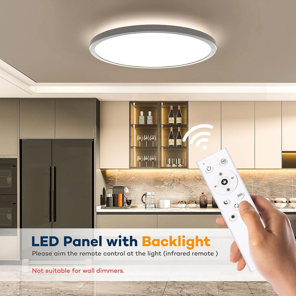 Dimmable LED Ceiling Light 12 Inch